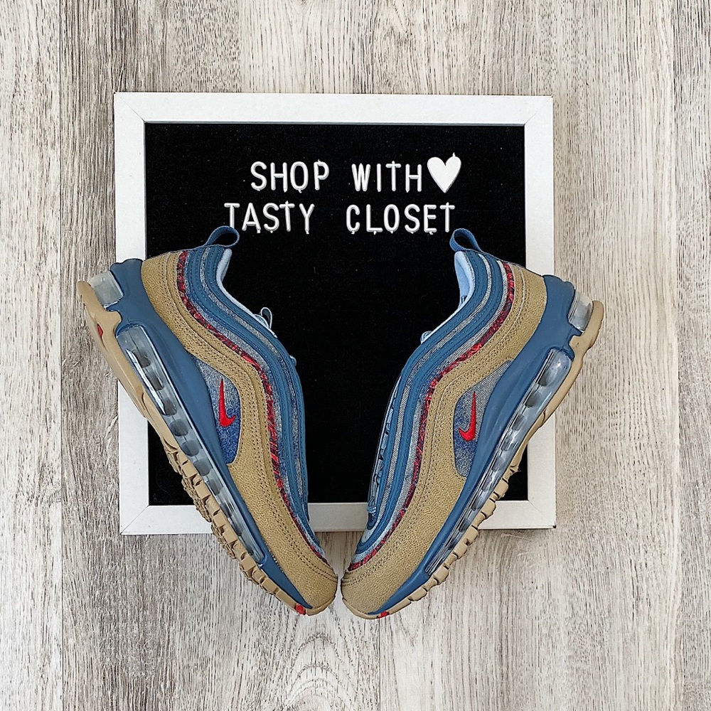 Nike denim air max 97 sneakers - Picture 3 of 7